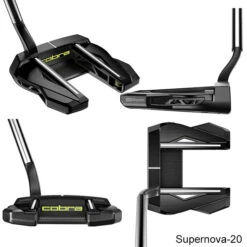 COBRA KING 3D Printed Black Putters -Lightning Golf Shop CBA0898f