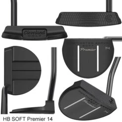 Cleveland HB SOFT Premier Putter -Lightning Golf Shop CLD0383h