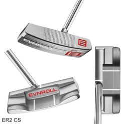 Evnroll Classic Series Blade Silver Satin Finish Putters -Lightning Golf Shop EVN0011d