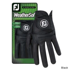 FootJoy WeatherSof Gloves 9 FootJoy WeatherSof Gloves -Lightning Golf Shop FTJ1087 1087d
