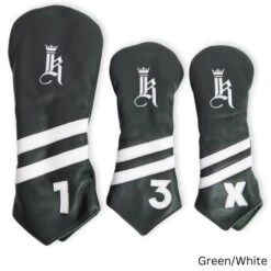 Links & Kings 2-Stripe Head Cover 7 Links & Kings 2-Stripe Head Cover -Lightning Golf Shop LIK0034c