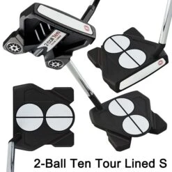 Odyssey 2-Ball Ten Line Extension Putters -Lightning Golf Shop ODY0349c