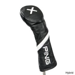 Ping Black Leather Headcover -Lightning Golf Shop PNG0584 584c