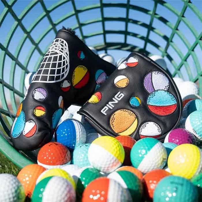 Ping Vintage Strobic Mallet Putter Cover 3 Ping Vintage Strobic Mallet Putter Cover - Image 3