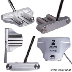 RIFE Two Bar Mallet Series Putters -Lightning Golf Shop RFE0156 156d