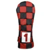 Rose & Fire Checkered Premium USA Leather Headcover