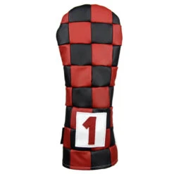 Rose & Fire Checkered Premium USA Leather Headcover