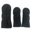 Rose & Fire Black Raw Denim Headcover Set