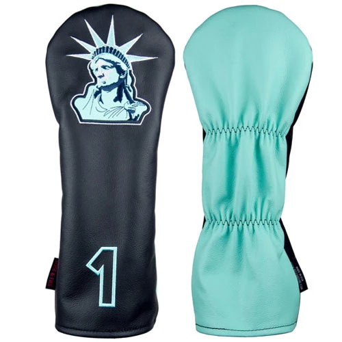 Rose & Fire Lady Liberty Premium USA Leather Headcover 1 Rose & Fire Lady Liberty Premium USA Leather Headcover
