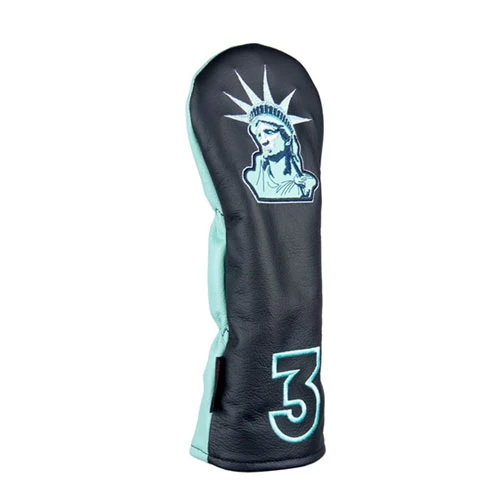 Rose & Fire Lady Liberty Premium USA Leather Headcover 2 Rose & Fire Lady Liberty Premium USA Leather Headcover - Image 2