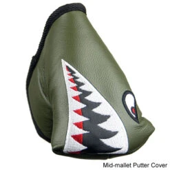 Rose & Fire 2018 Bomber/Warhawk Premium USA Leather Putter Cover -Lightning Golf Shop RSF0048 48c