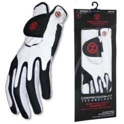 Zero Friction Compression Golf Glove 15 Zero Friction Compression Golf Glove -Lightning Golf Shop ZRF0002 2h